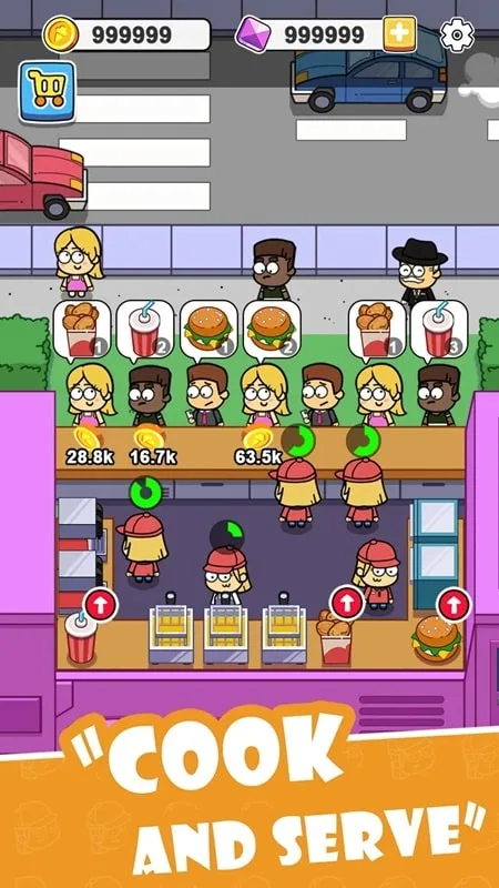 Idle Food Bar screenshot 2