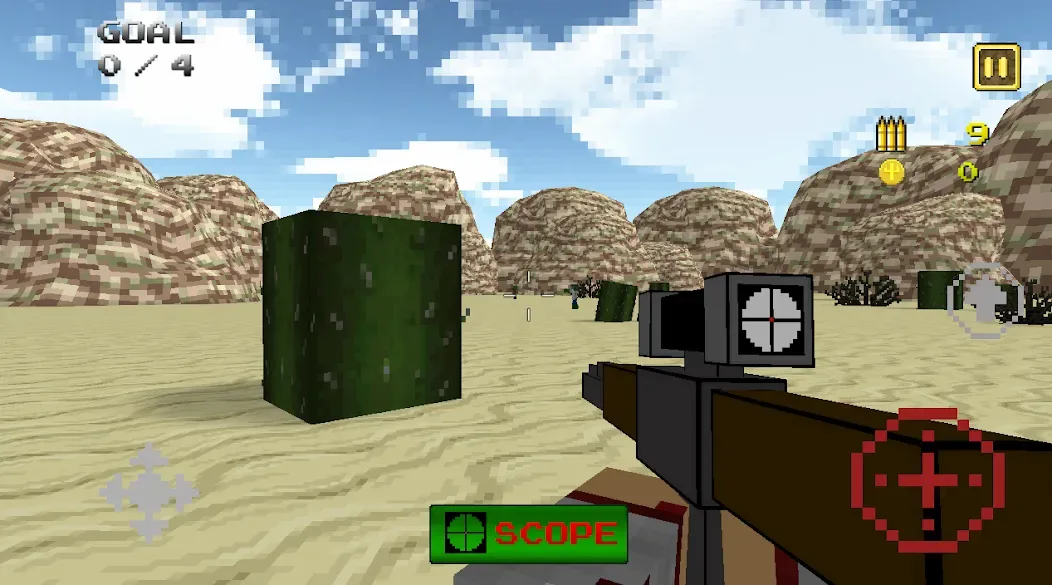 Pixel Sniper 3D screenshot 3