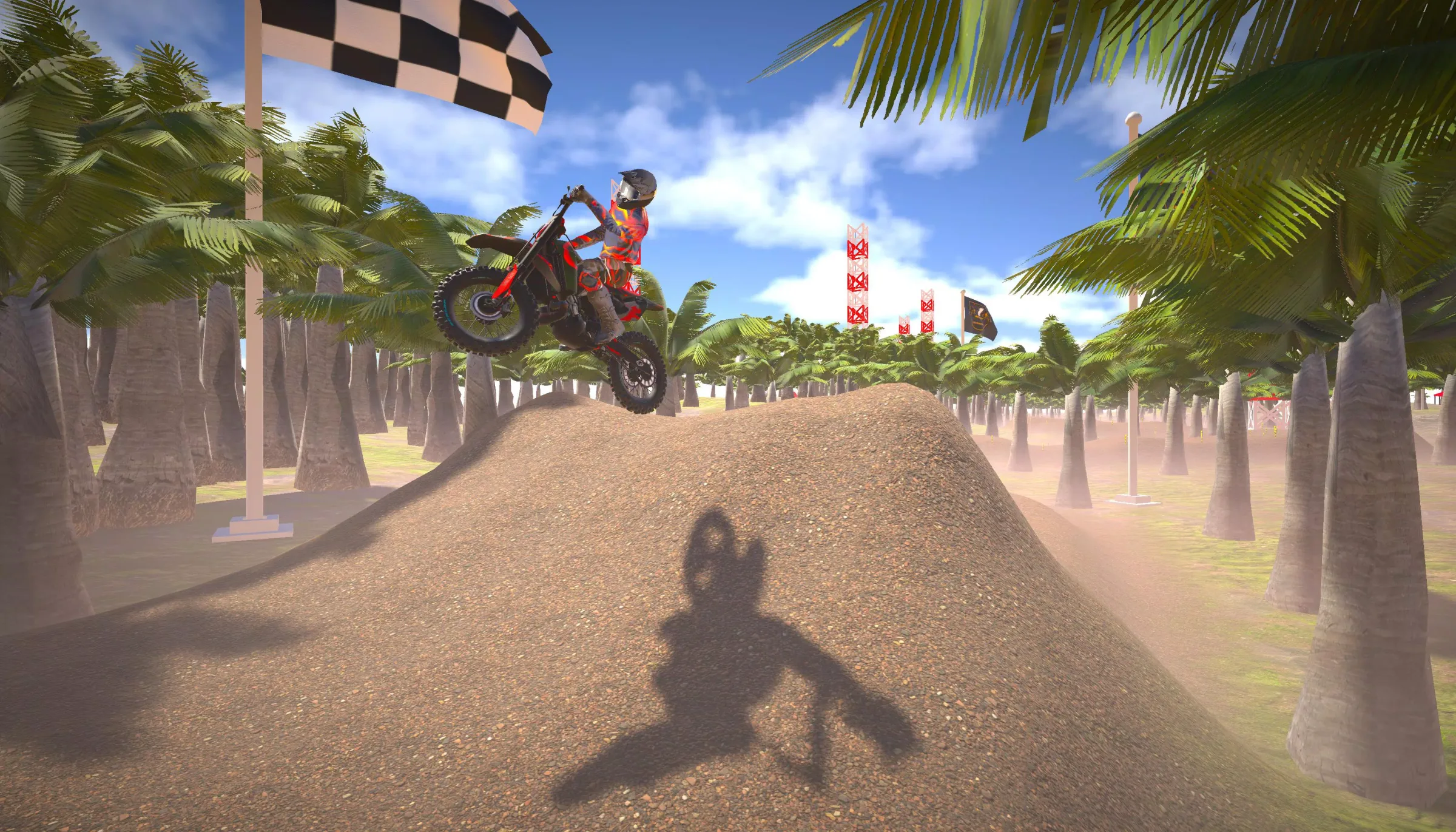 MX Racing - Dirt Bike Wheelie screenshot 1