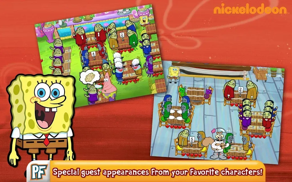 SpongeBob Diner Dash Deluxe screenshot 2