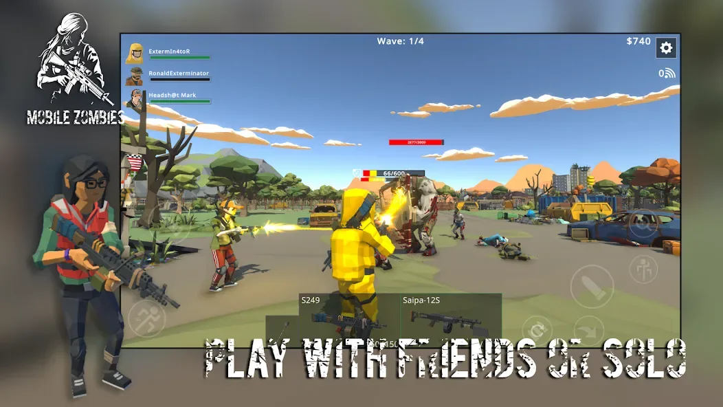 Mobile Zombies: Horde Survival screenshot 2