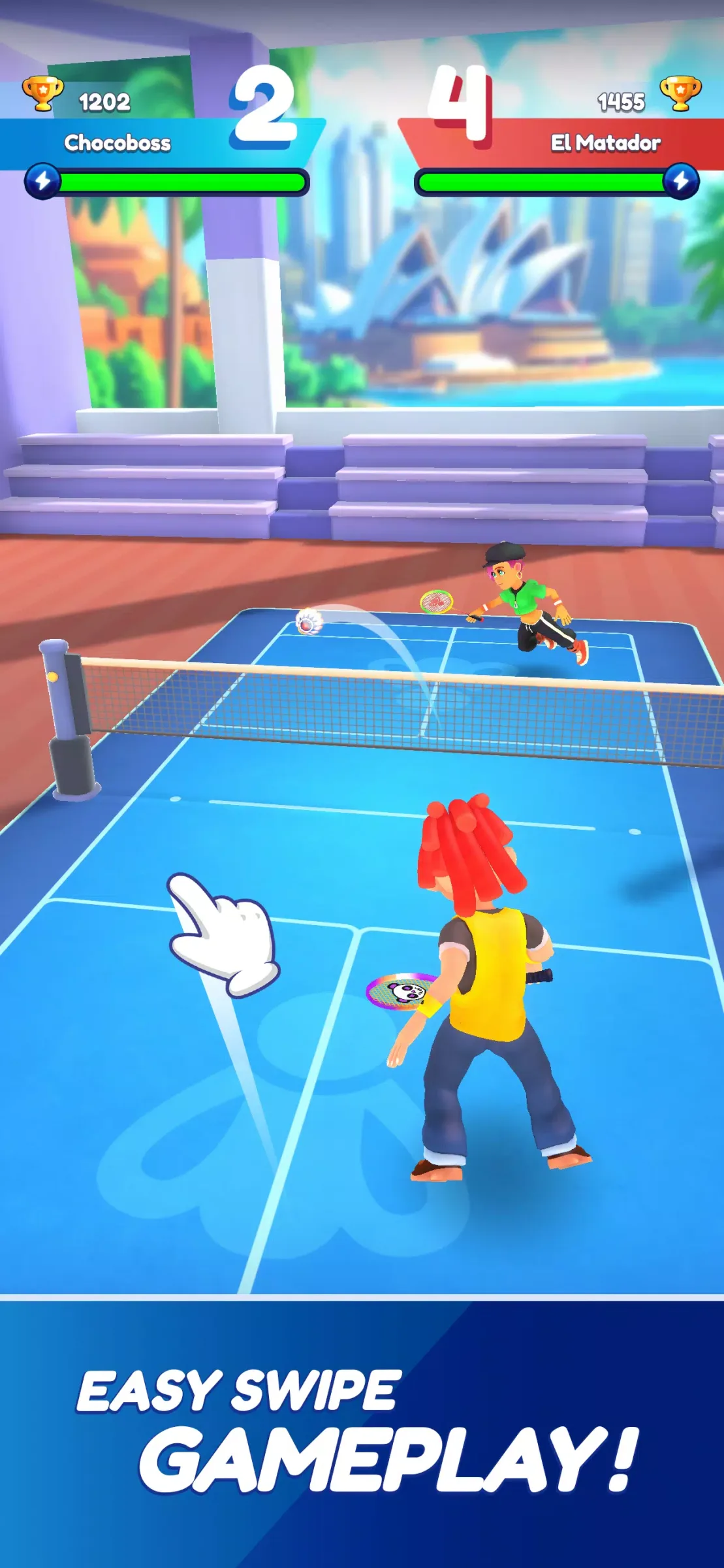 SMASH Badminton screenshot 1
