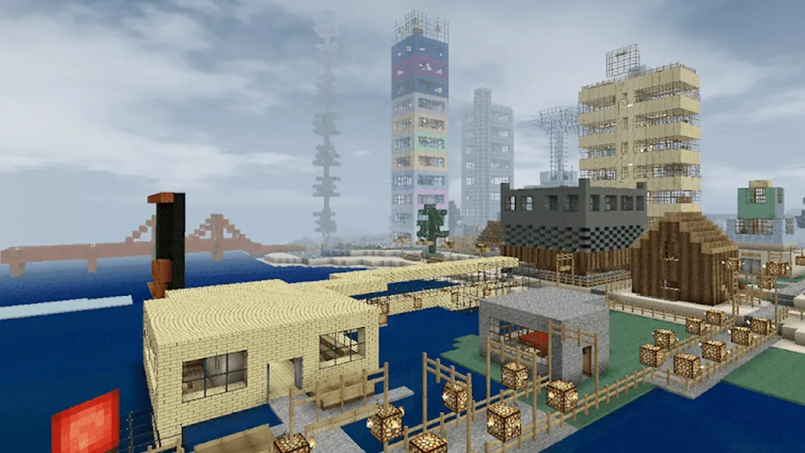 Mini Block Craft 2 - Crafting And Building screenshot 2