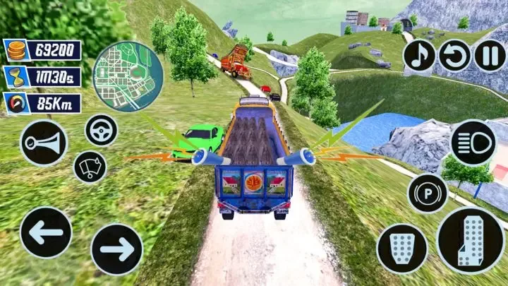 Dj Truck Gadi Simulator Game screenshot 2