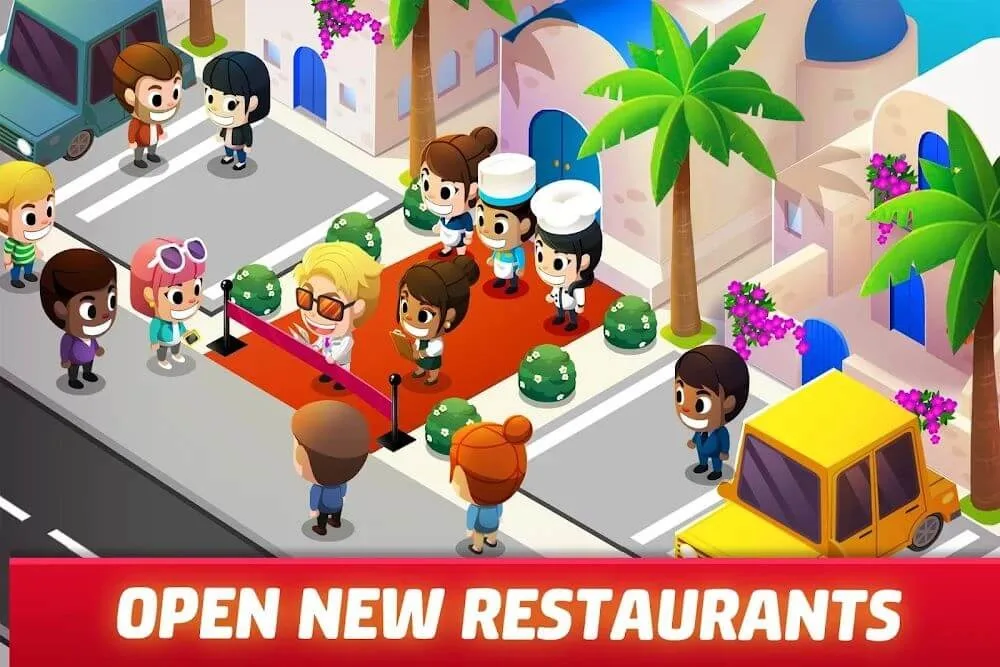 Idle Restaurant Tycoon Mod screenshot 4
