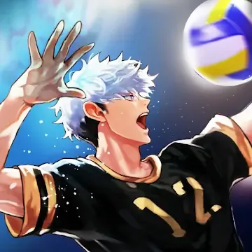 The Spike Cross Volleyball icon
