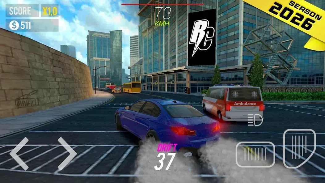 Racing in Car 2021 screenshot 2