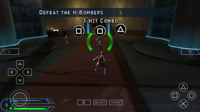 Spider Man 3 PSP screenshot 2