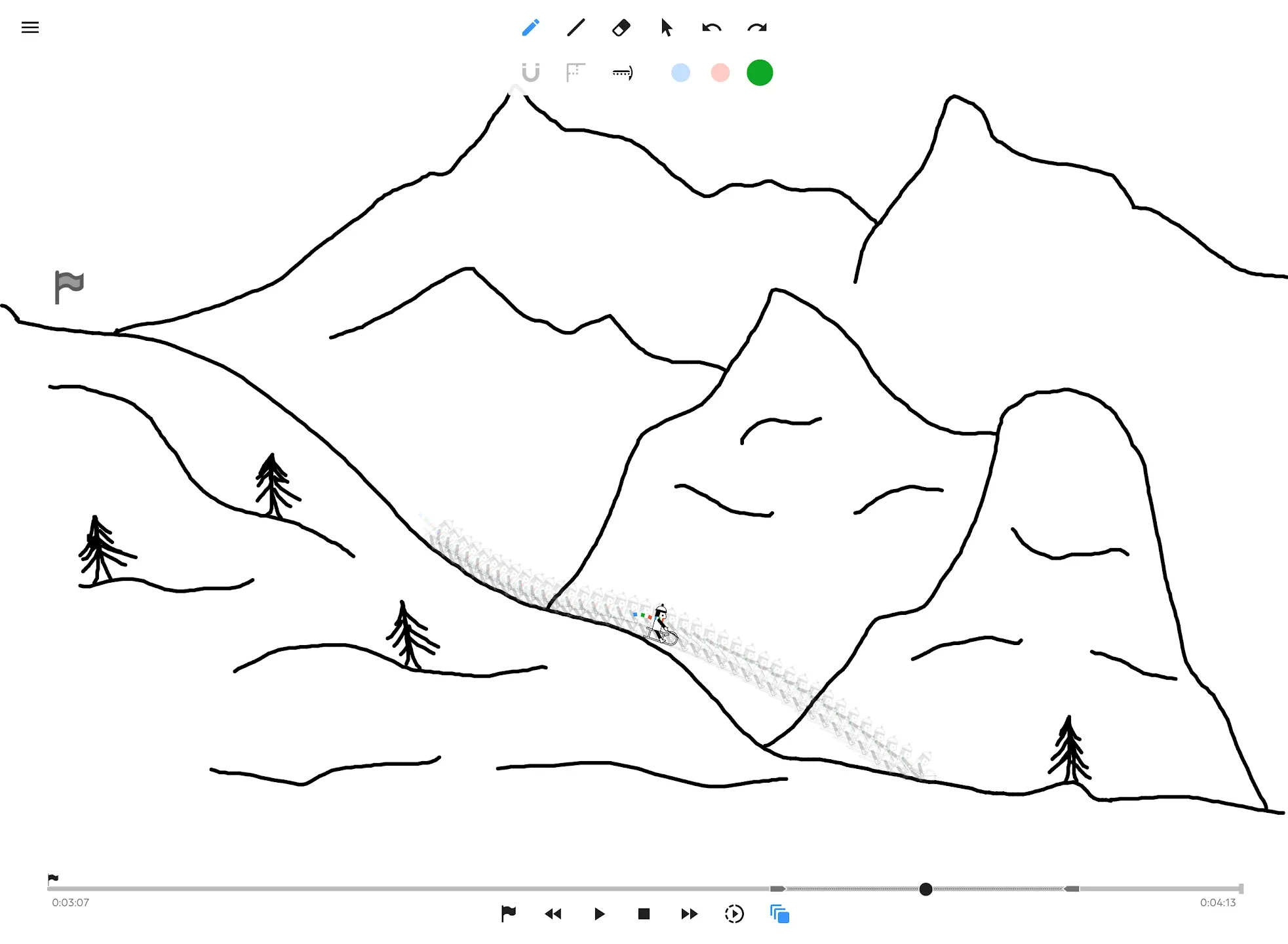 Line Rider screenshot 5