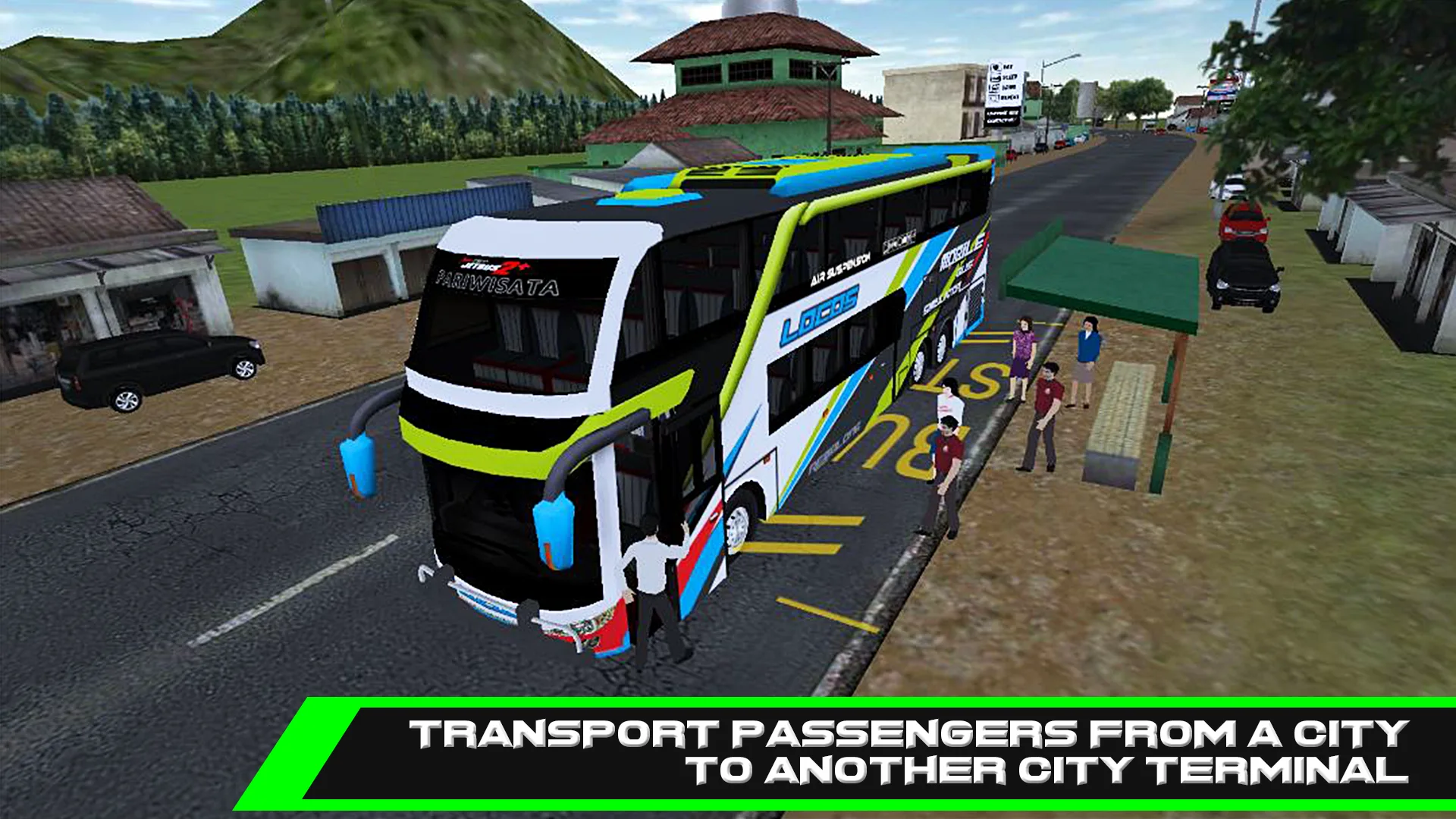 Mobile Bus Simulator screenshot 2