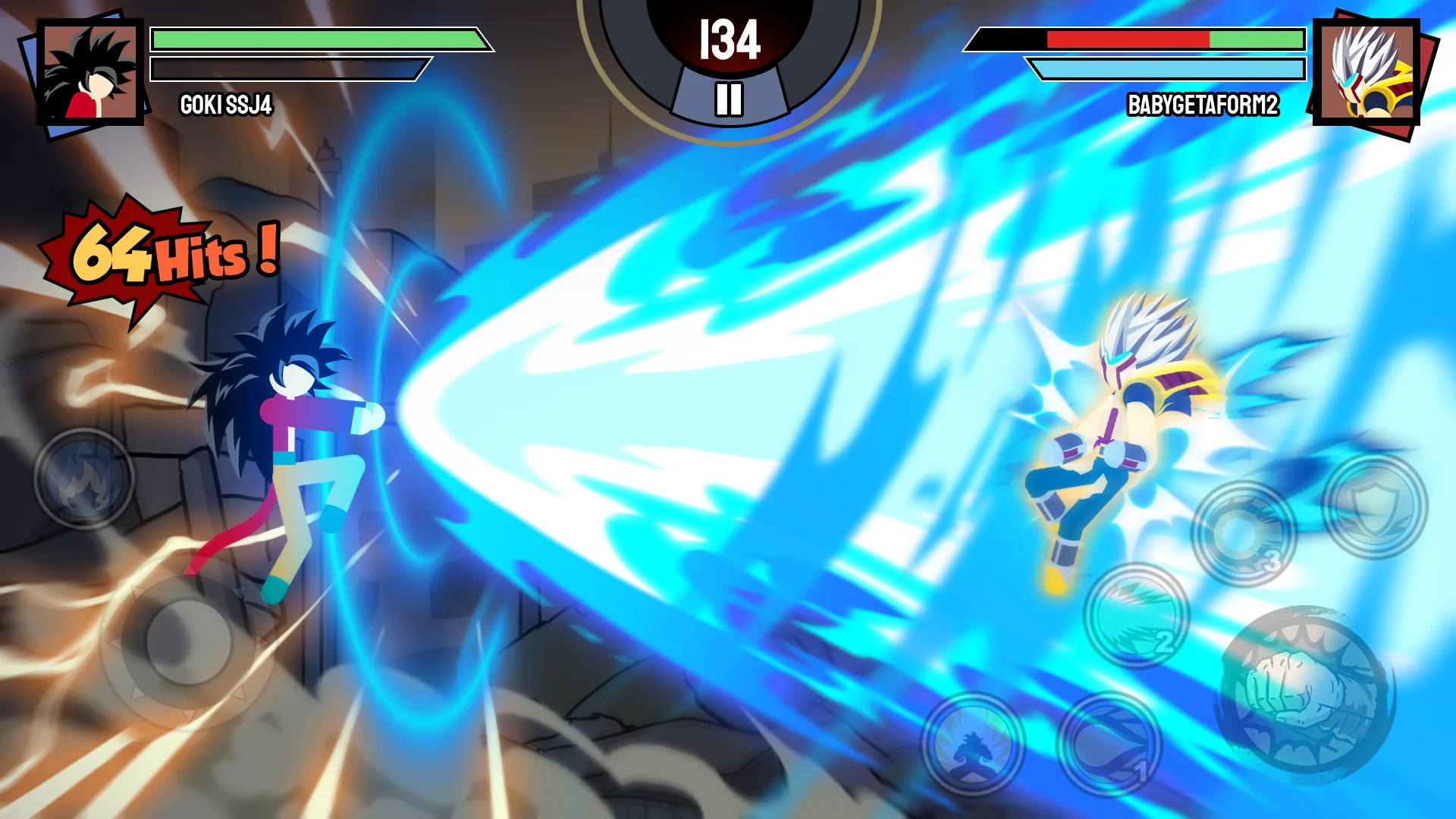 Stickman Warriors - Dragon Ball Z screenshot 3