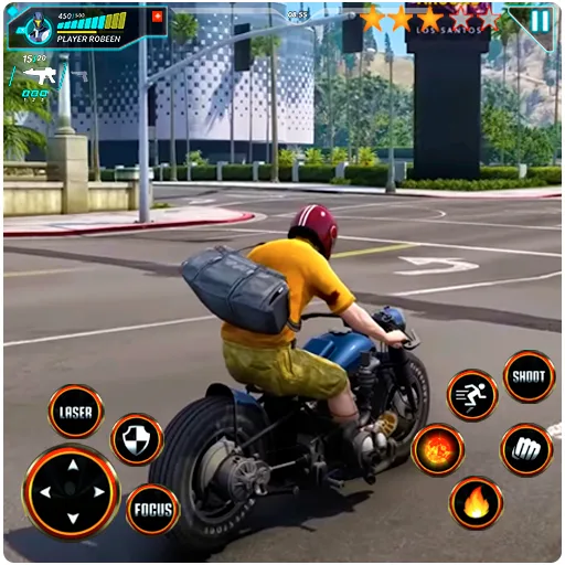 Indian Gangster :3D bike Drive icon