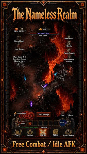 Nameless Realm: Pixel Loot RPG screenshot 2