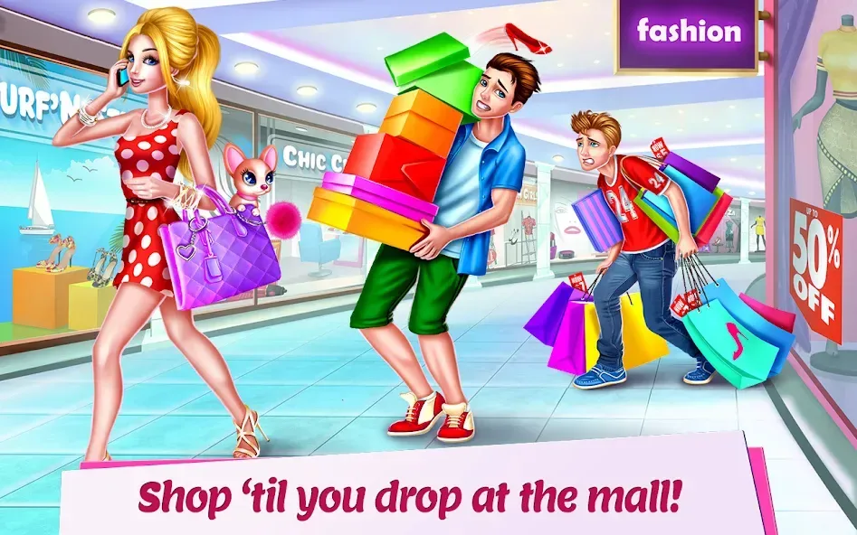 Shopping Mall Girl: Style Game icon