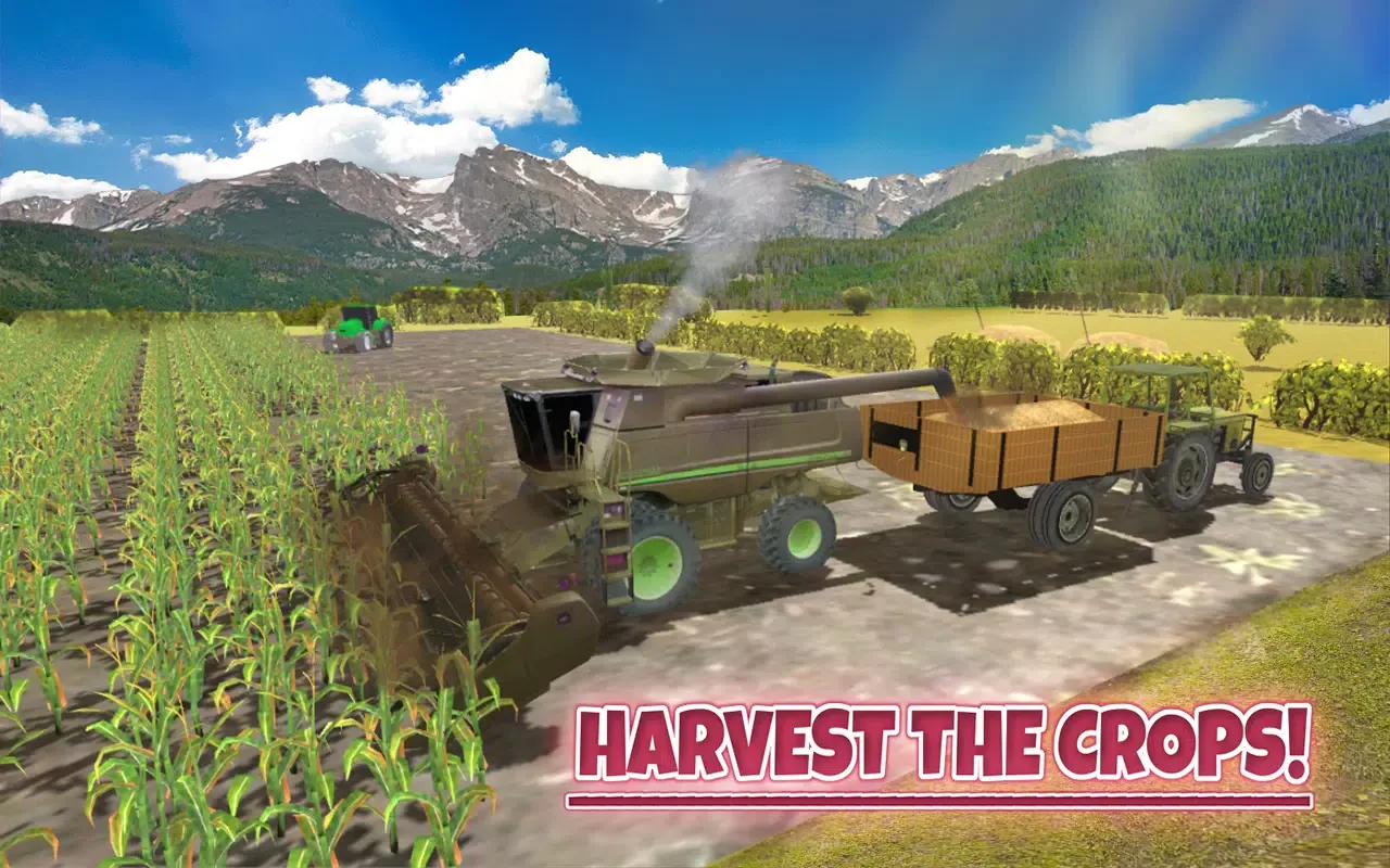 Real Tractor Farm Harvesting screenshot 1