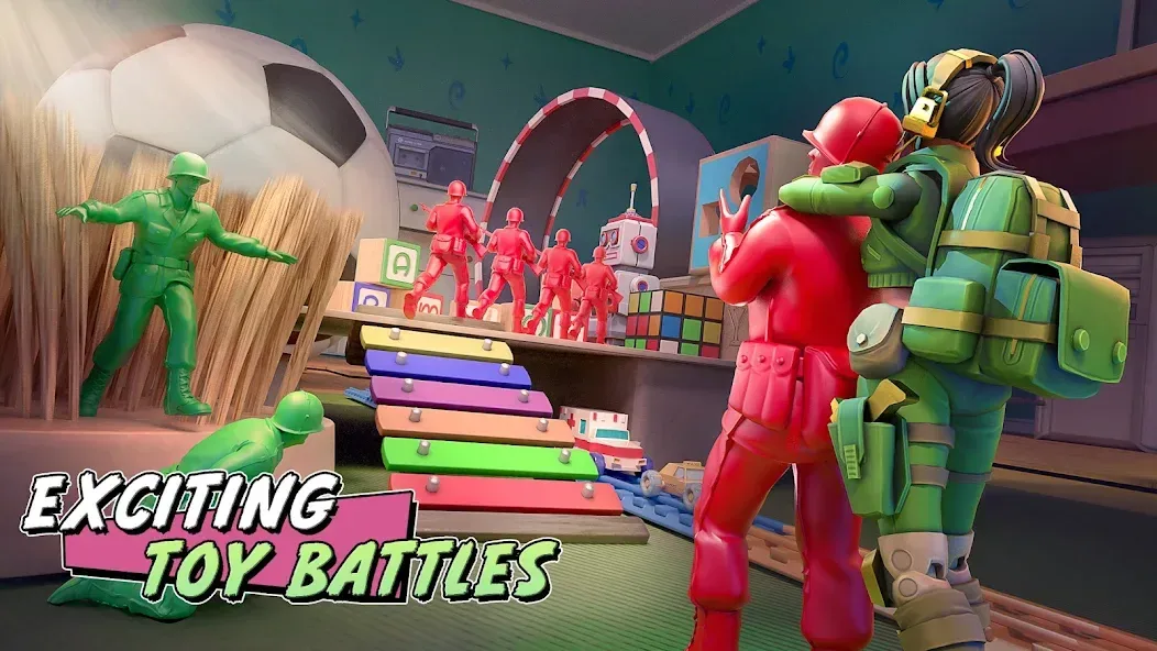 TOY WARS - Army Men Strike screenshot 1