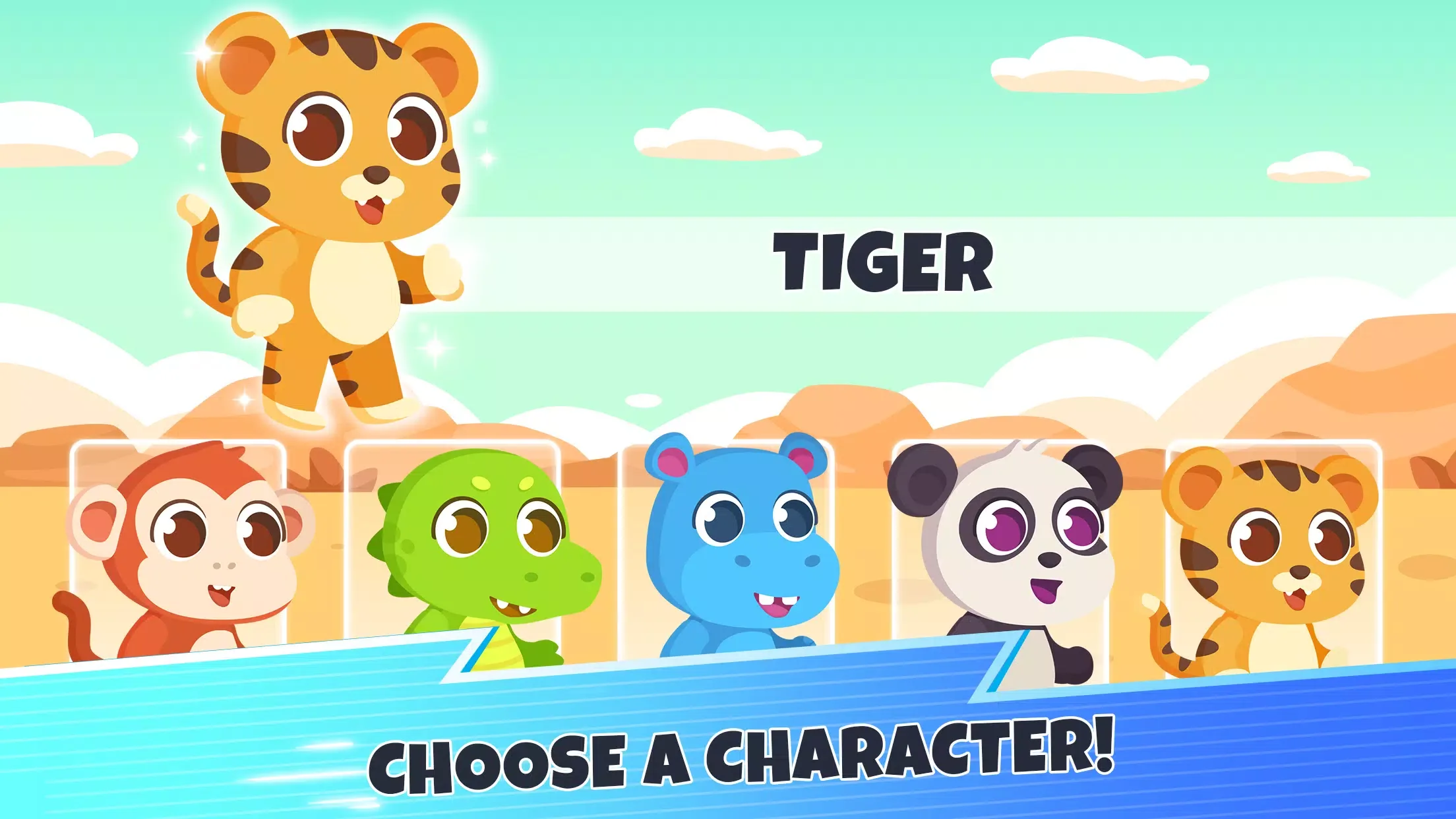 Animal racing games for kids screenshot 4