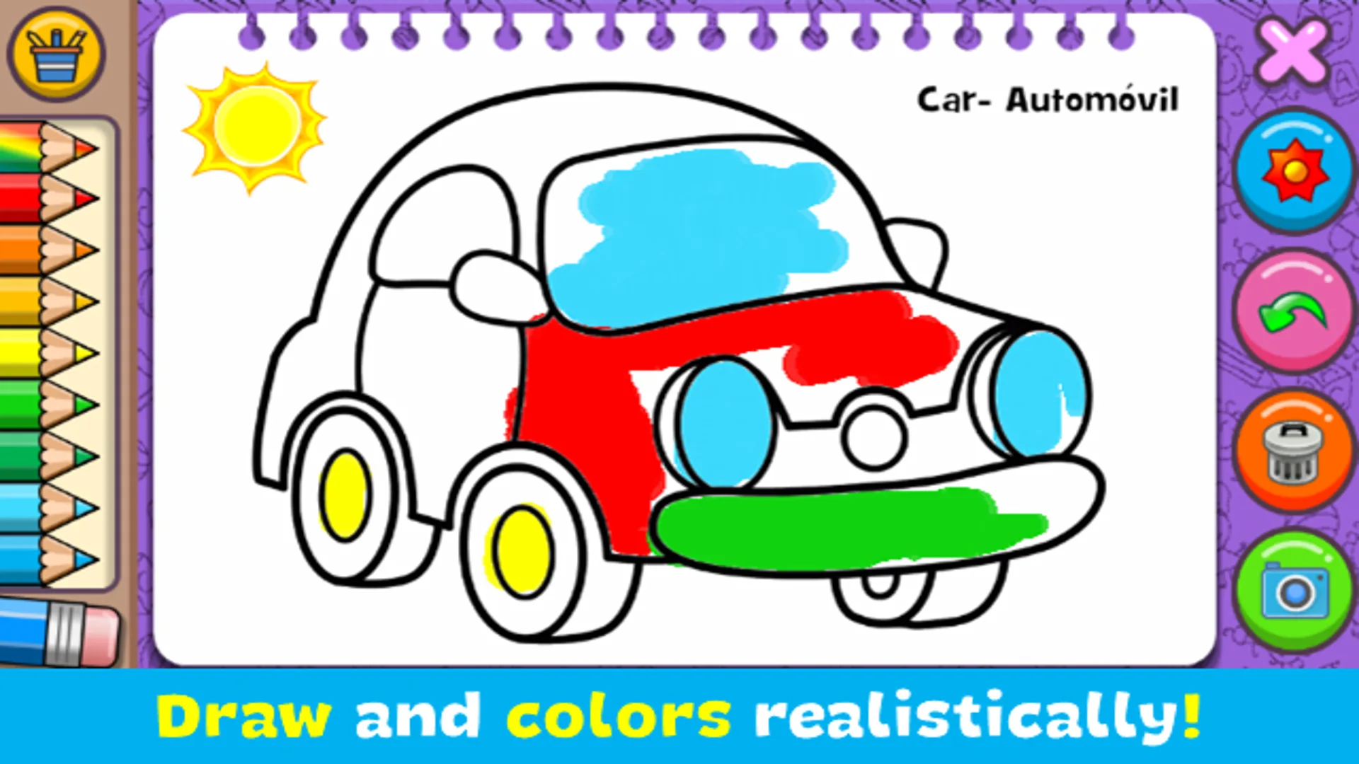 Coloring and Learn screenshot 5