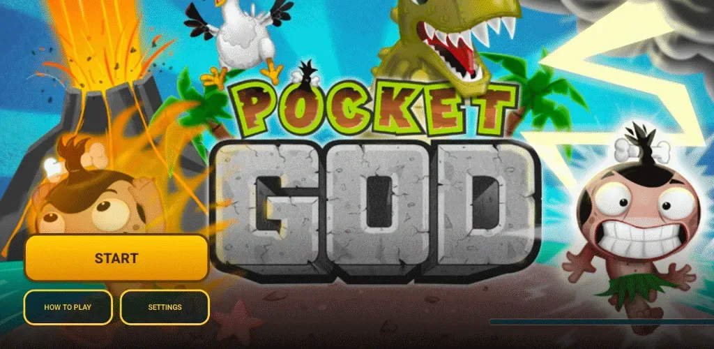 Pocket God Game screenshot 2