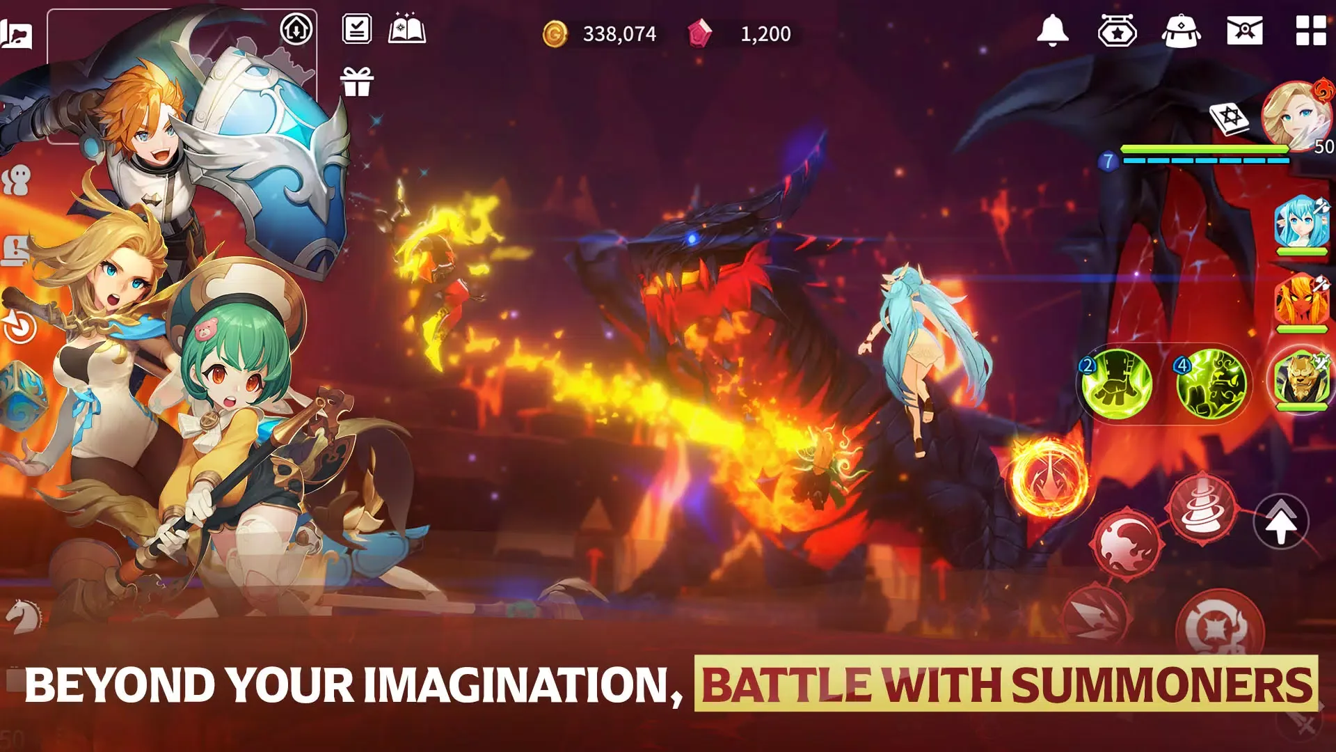 Summoners War: Chronicles screenshot 3