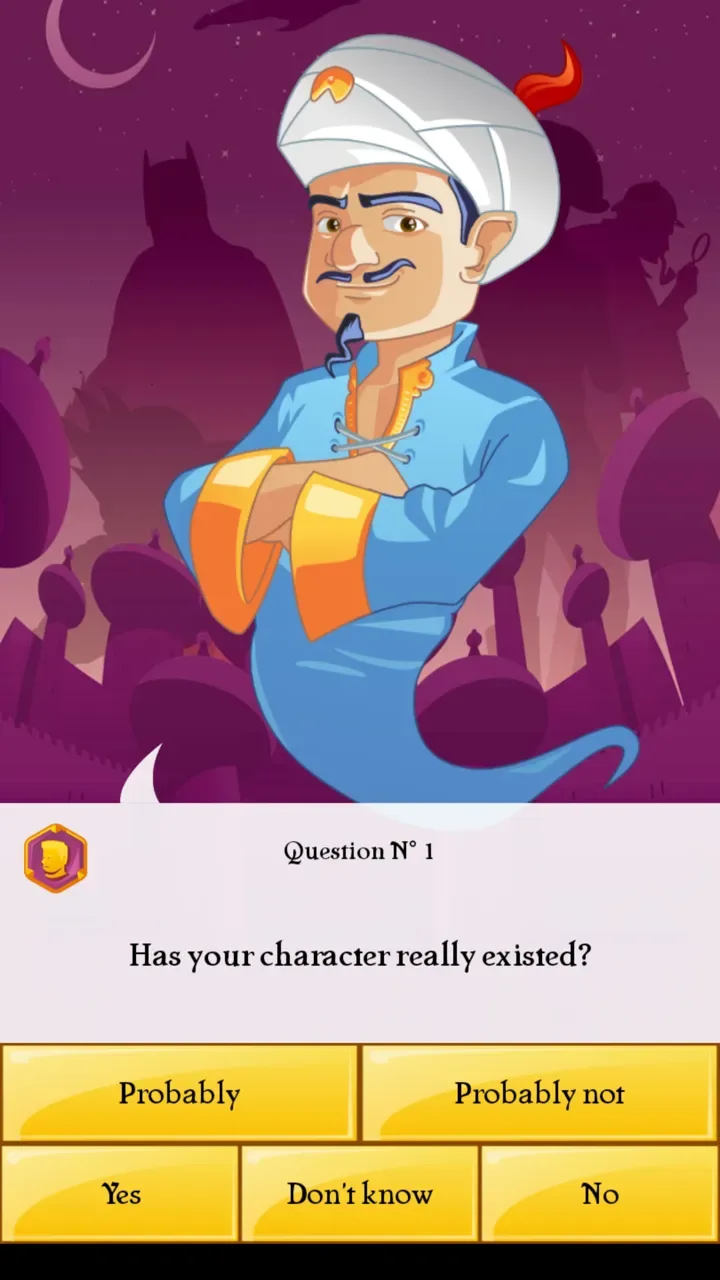 Akinator screenshot 1