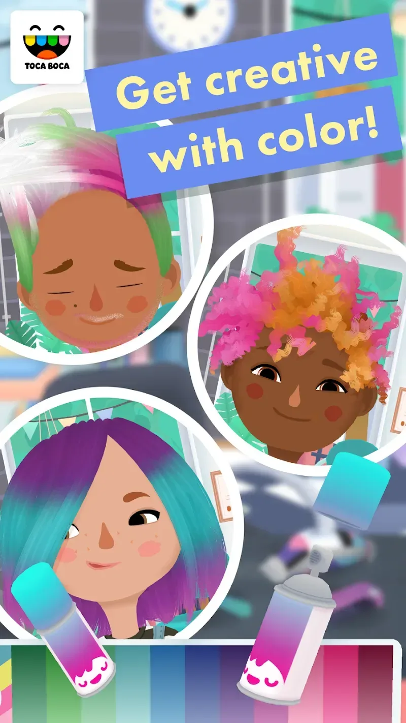 Toca Hair Salon 3 screenshot 4