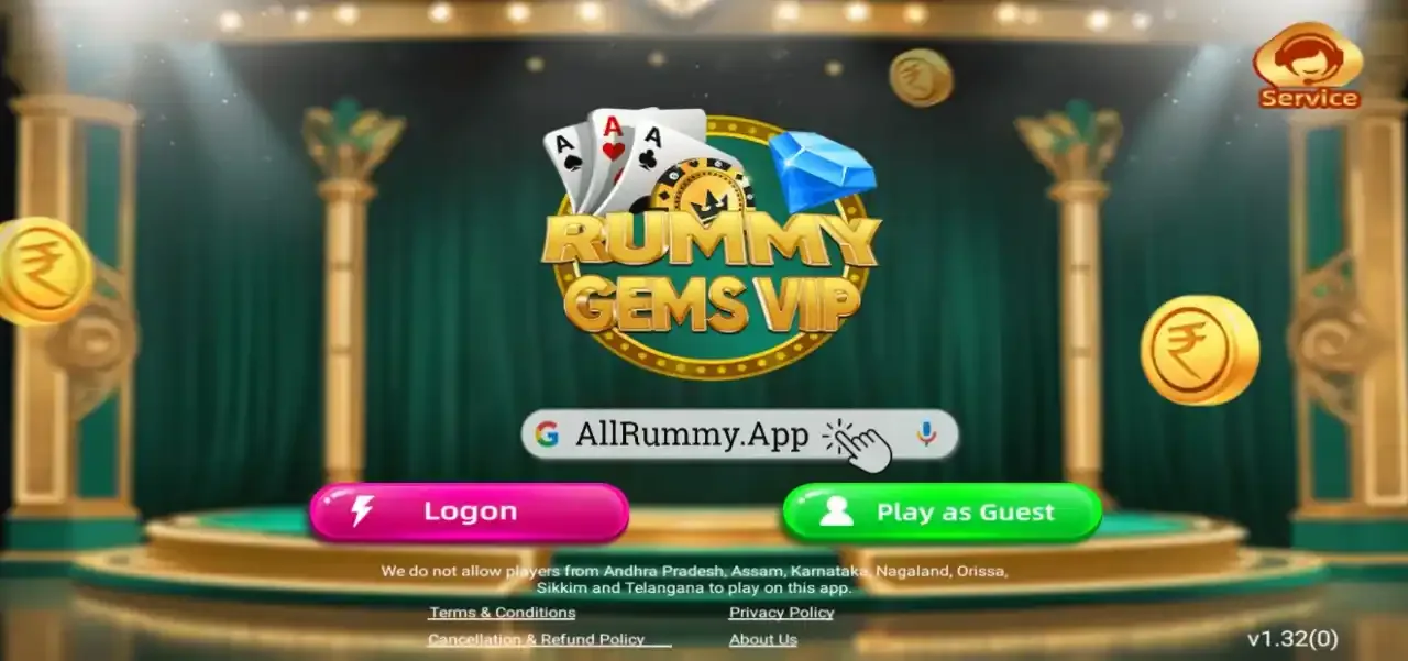 Rummy Gems screenshot 1