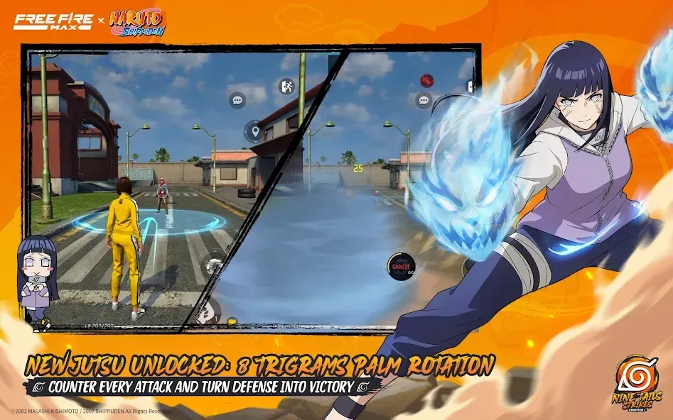 Free Fire MAX x NARUTO screenshot 2
