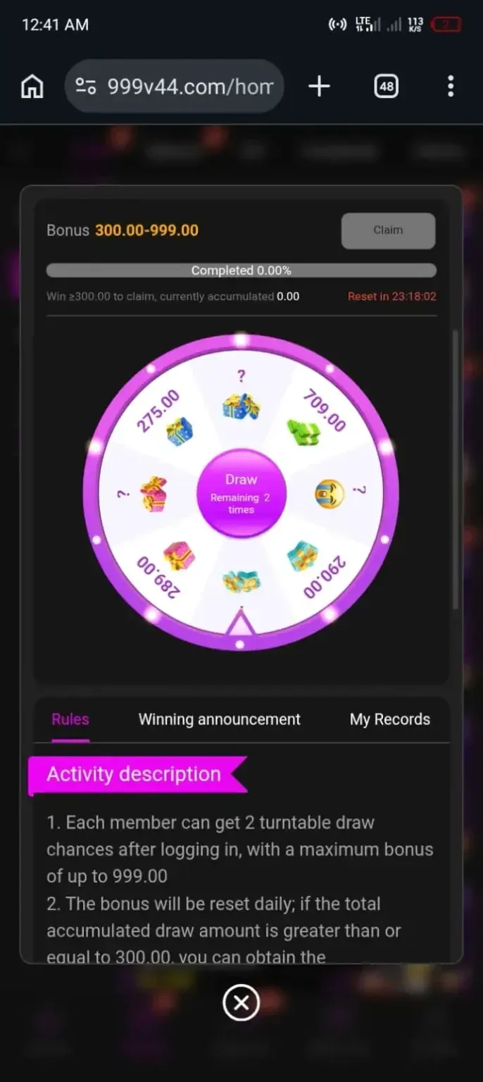 999V screenshot 1