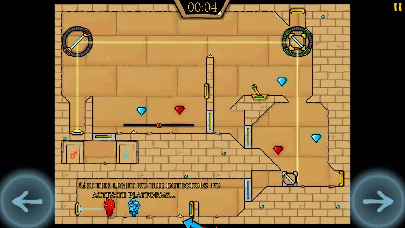 Water girl and Fire boy: Light Temple Adventure screenshot 3