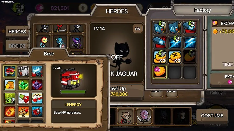 HERO WARS: Super Stickman Defense screenshot 3