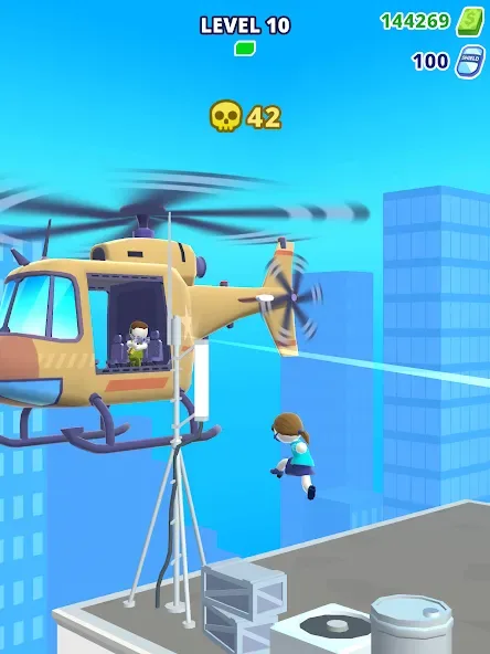Helicopter Escape 3D screenshot 2