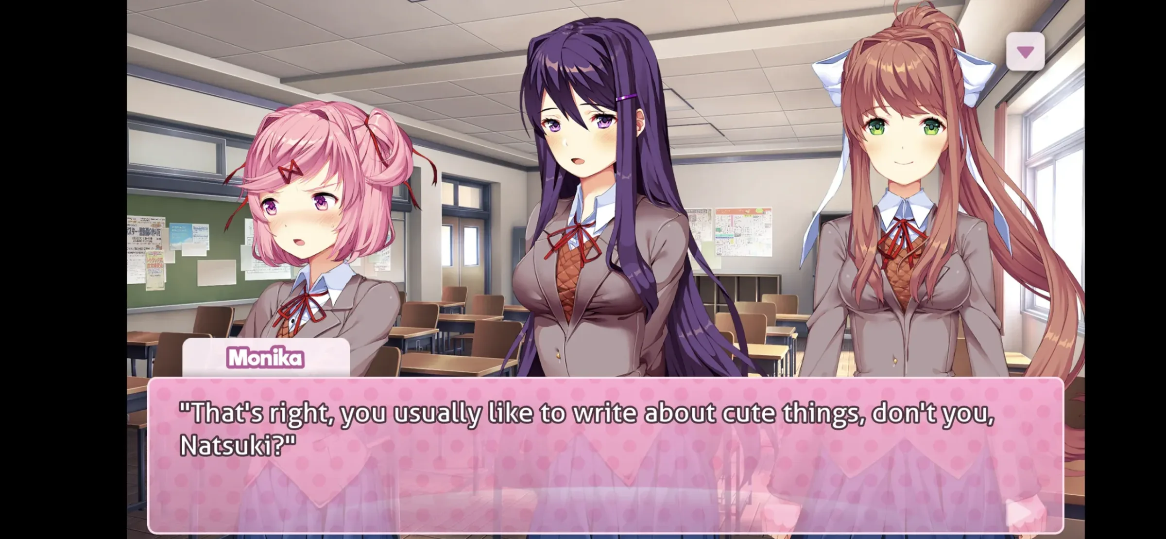 Doki Doki Literature Club screenshot 5