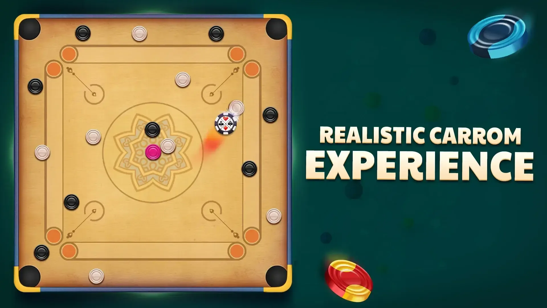 Carrom King screenshot 1