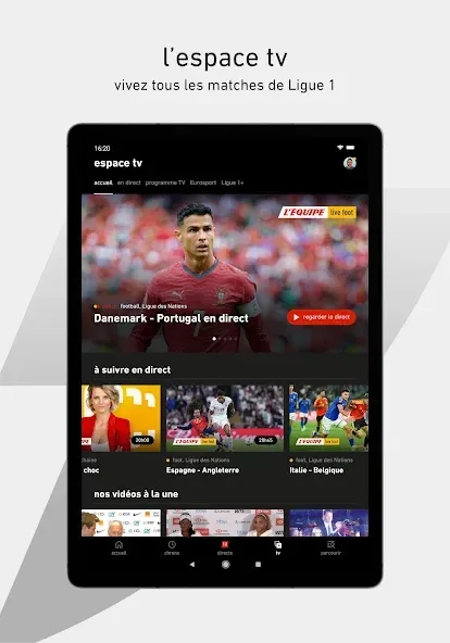L’ÉQUIPE - actu, score, match screenshot 4