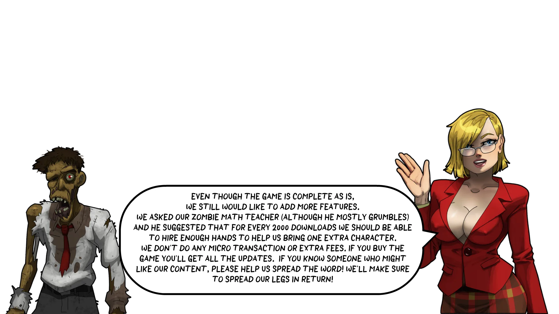 Adult Escape from Zombie U screenshot 2