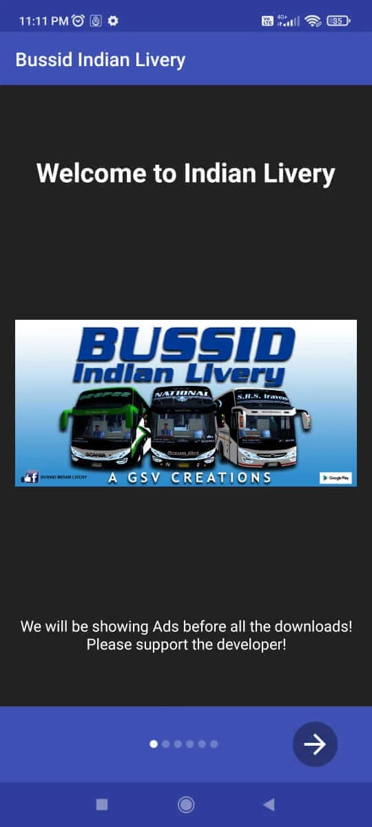 Bussid Indian Livery screenshot 3