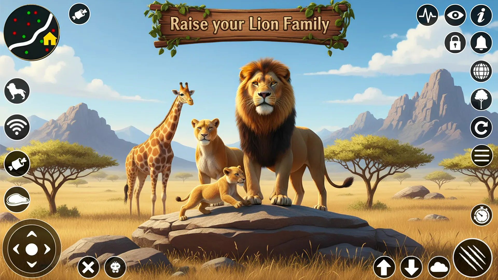 Lion Simulator 3D Animal Games screenshot 1