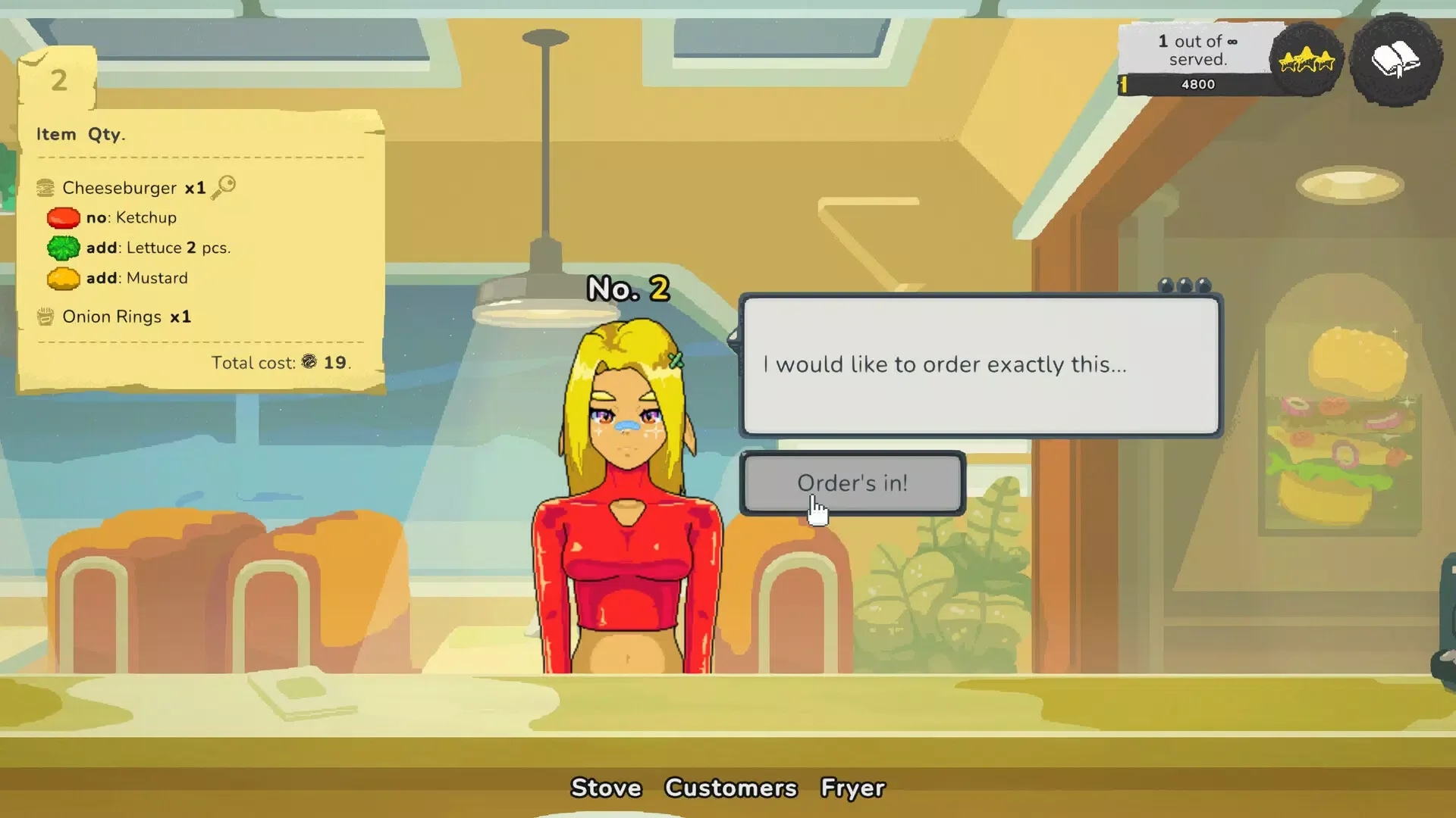 Galaxy Burger screenshot 5