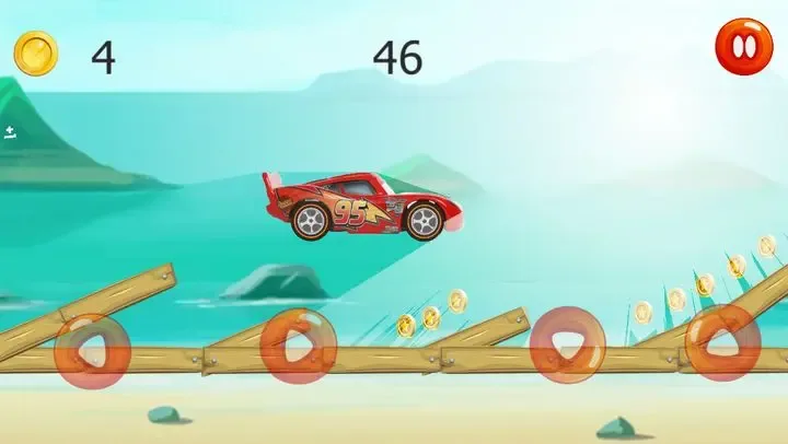 Ultimate Lightning Mcqueen Race screenshot 2