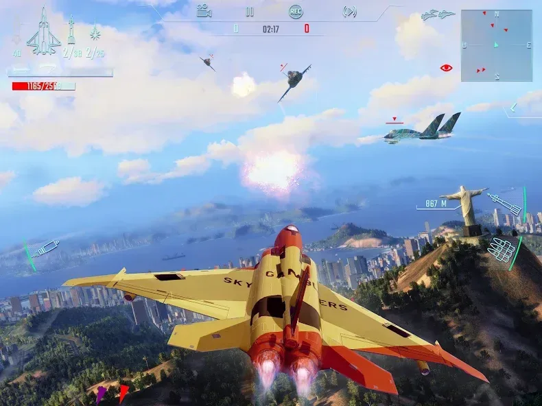Sky Gamblers - Infinite Jets MOD screenshot 4