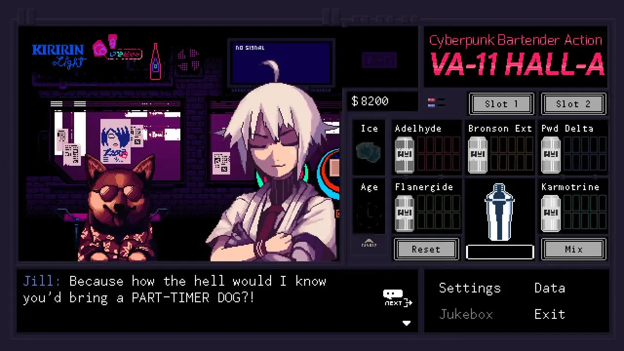 VA-11 Hall-A screenshot 5