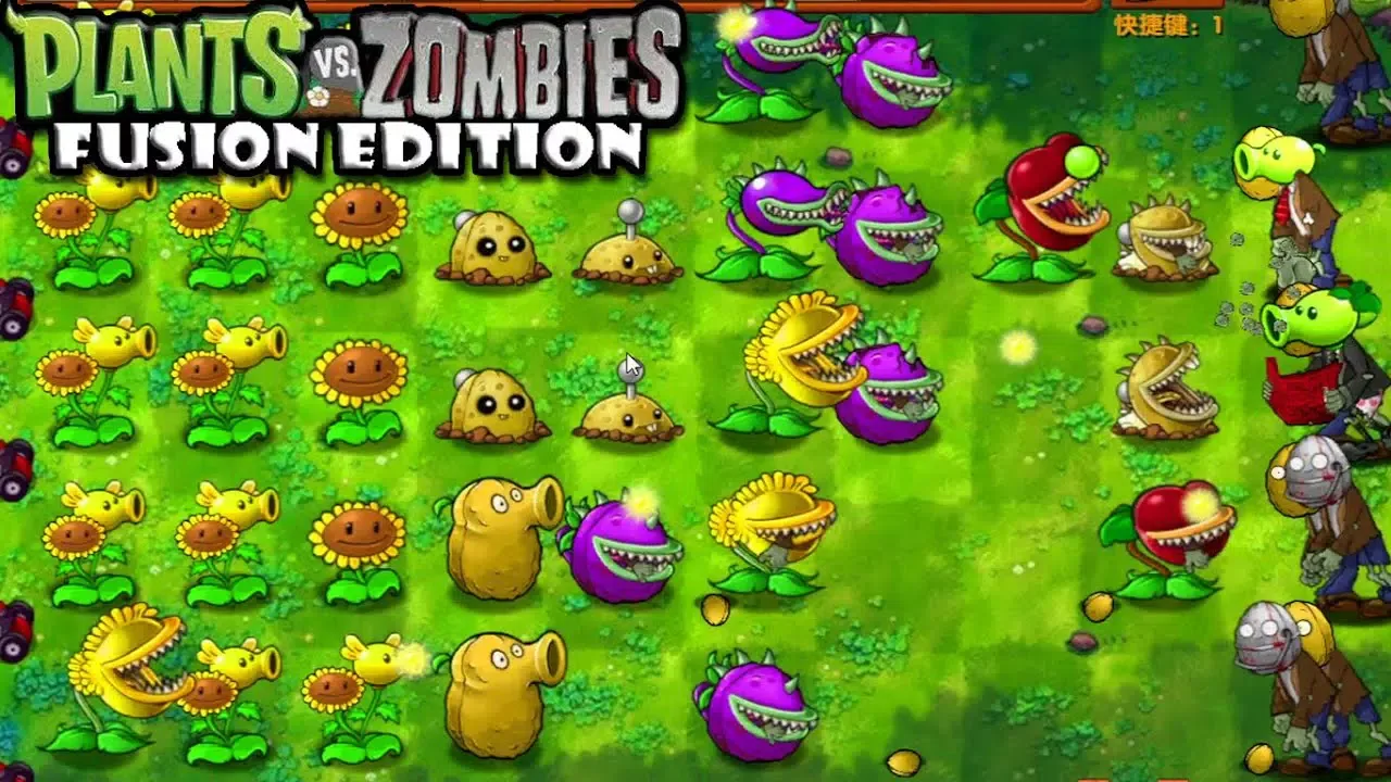Plants Vs Zombies Fusion Edition APK screenshot 1