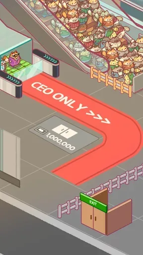 Office Cat: Idle Tycoon Game screenshot 3