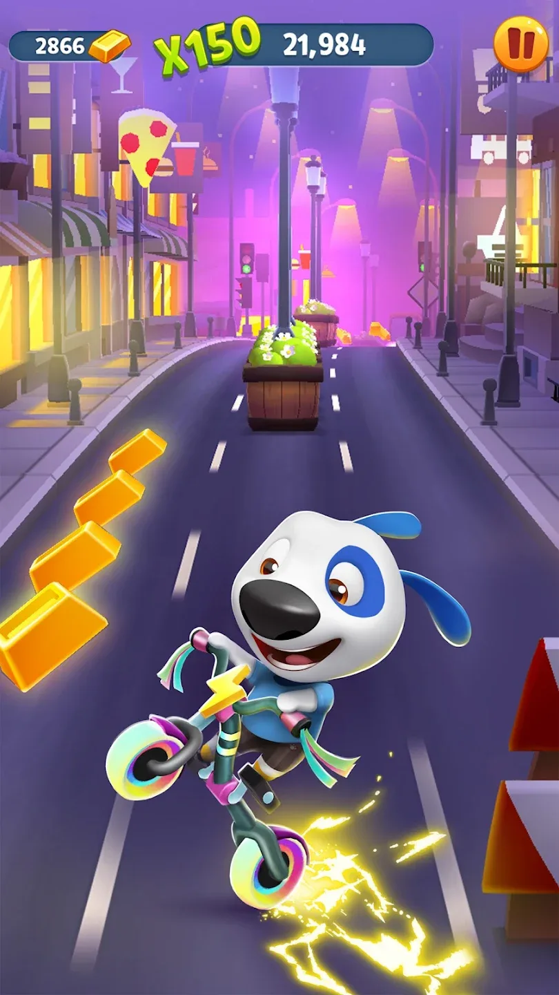Talking Tom Gold Run 2 screenshot 2