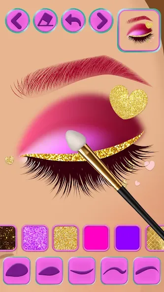 DIY Makeup Games for Girls screenshot 1