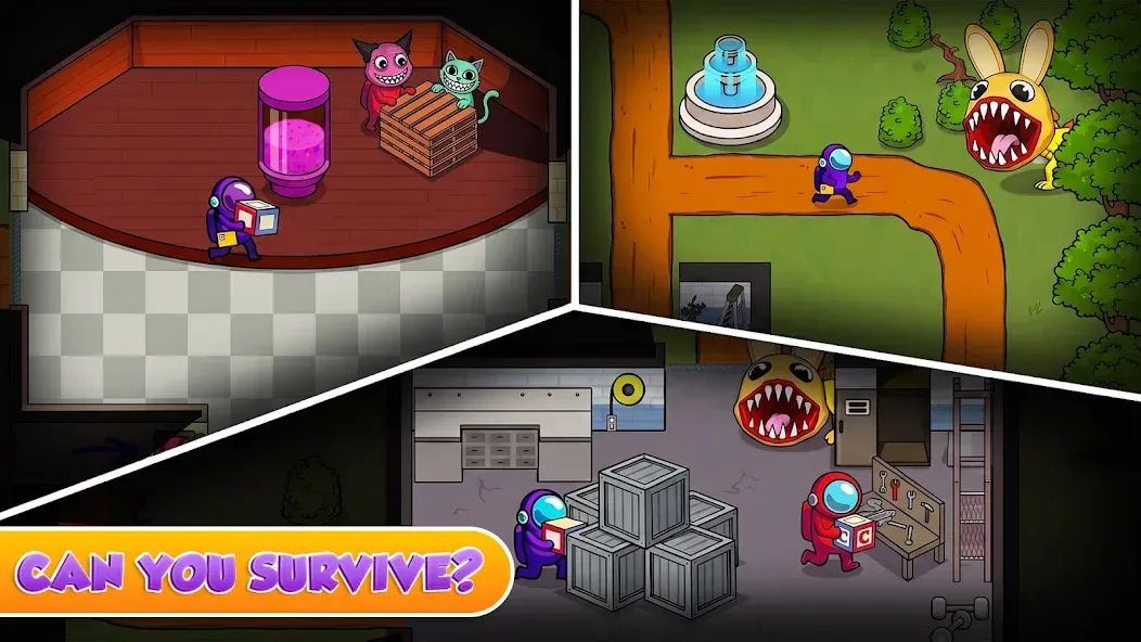 Survivor In Rainbow Monster screenshot 2