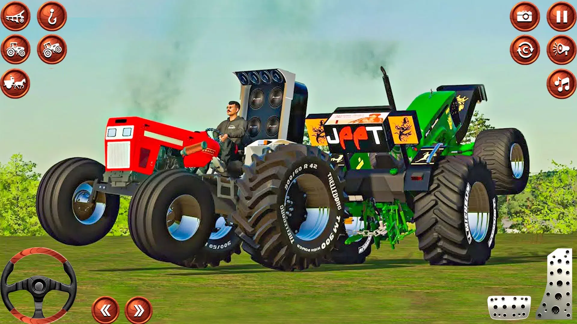 Indian Tractor Tochan Game 3D screenshot 4