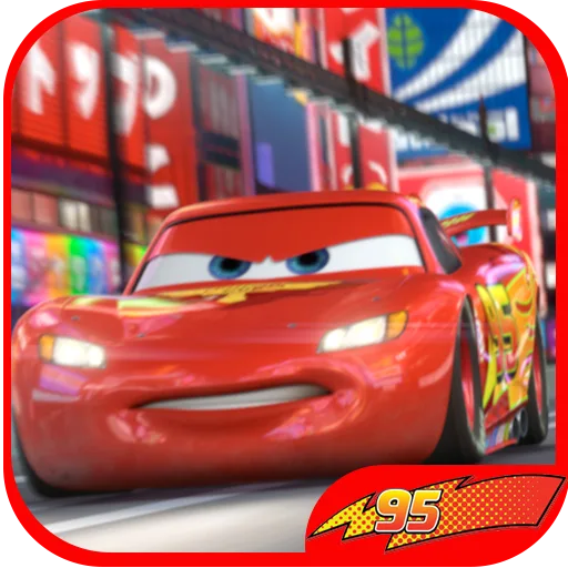 Ultimate Lightning Mcqueen Race Android app icon