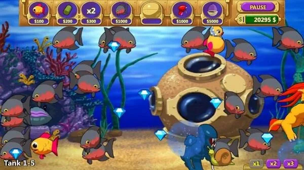 Insaniquarium screenshot 3
